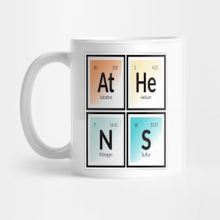 Athens City - Periodic Table Mug